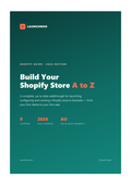 Shopify Launch Guide cover