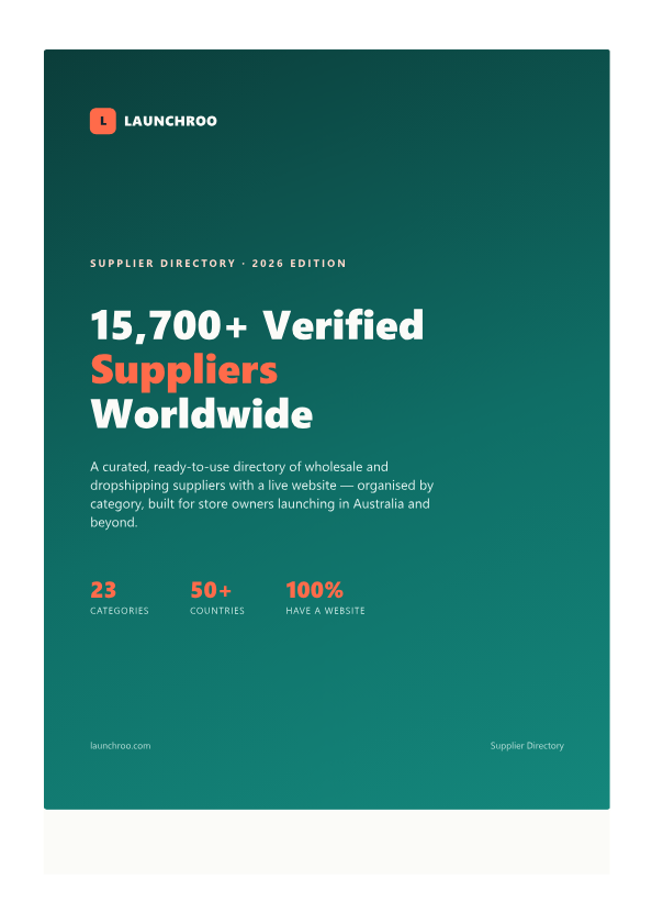 Global Supplier Vault — 15,742 Suppliers cover