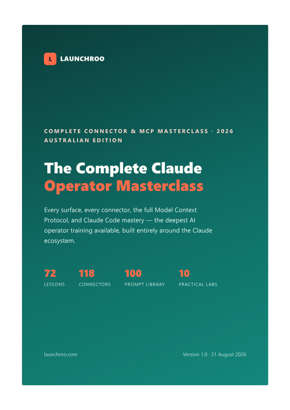Claude Operator Masterclass cover